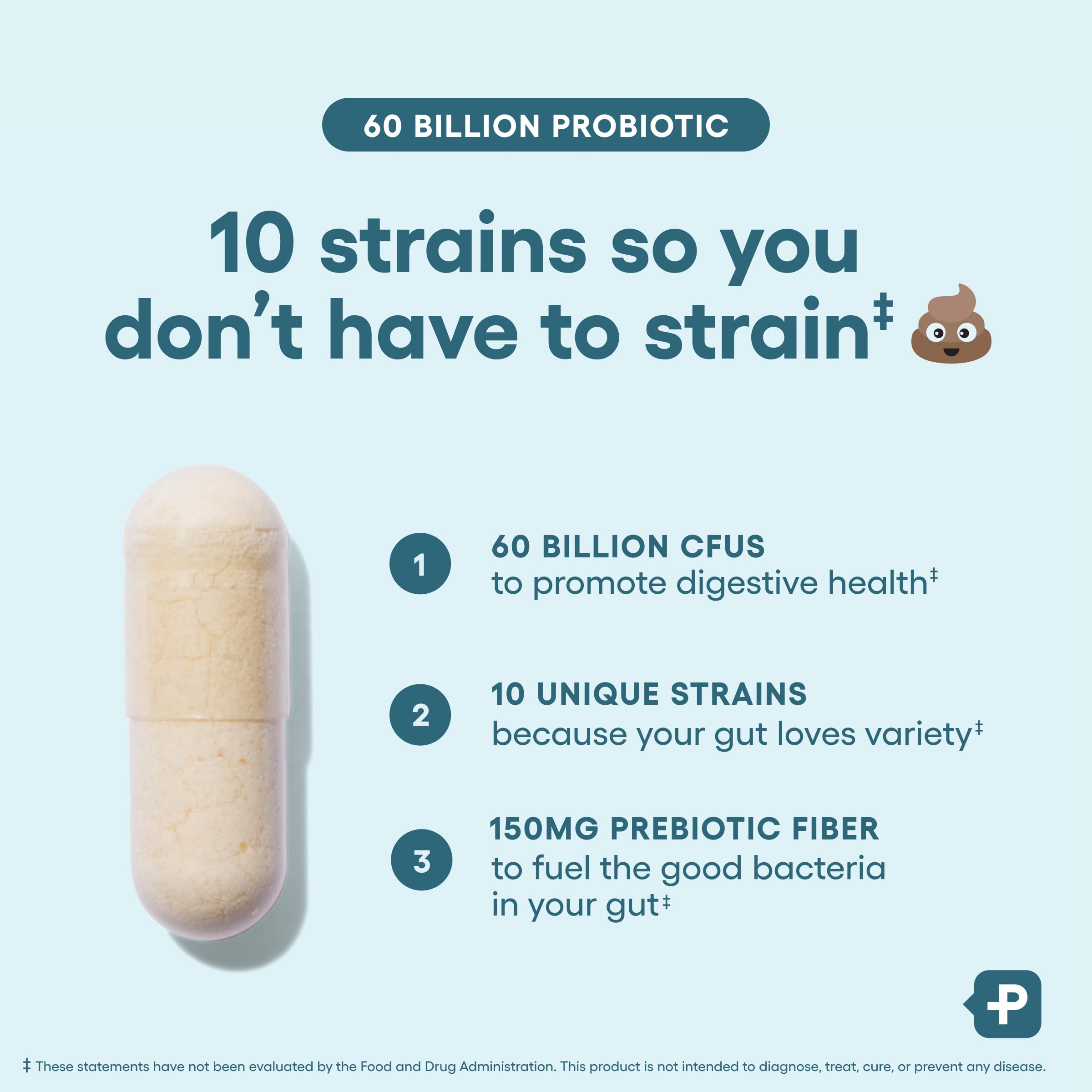 Physician's CHOICE acid-resistant capsules designed to survive the gut journey.