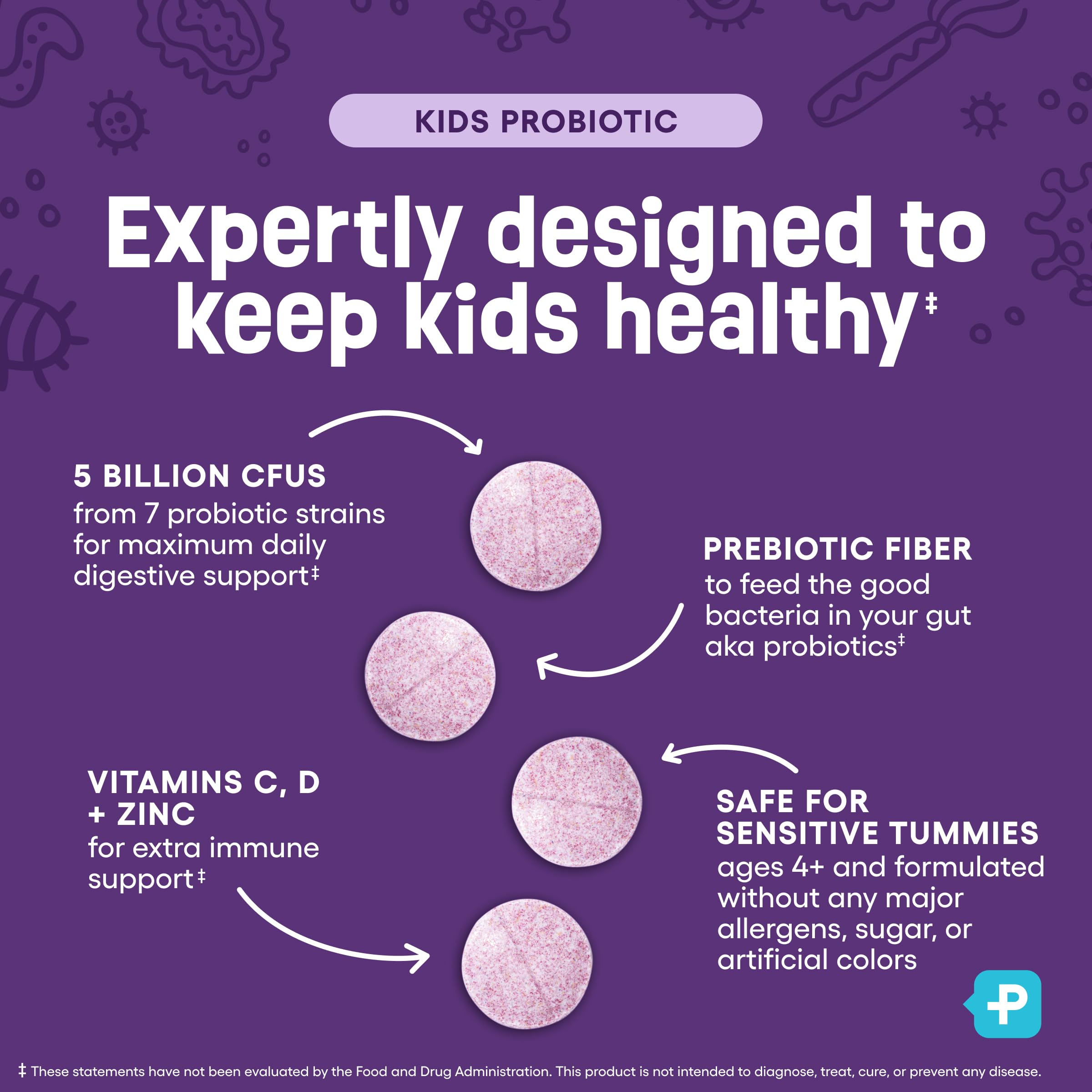 Physician's CHOICE Kids vitamins and minerals with D3 and zinc for daily support