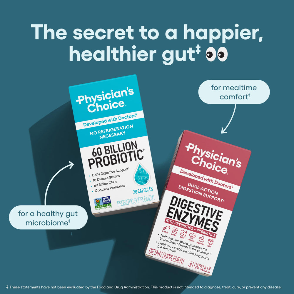 Physician's CHOICE capsules manufactured in the USA with third-party purity testing.