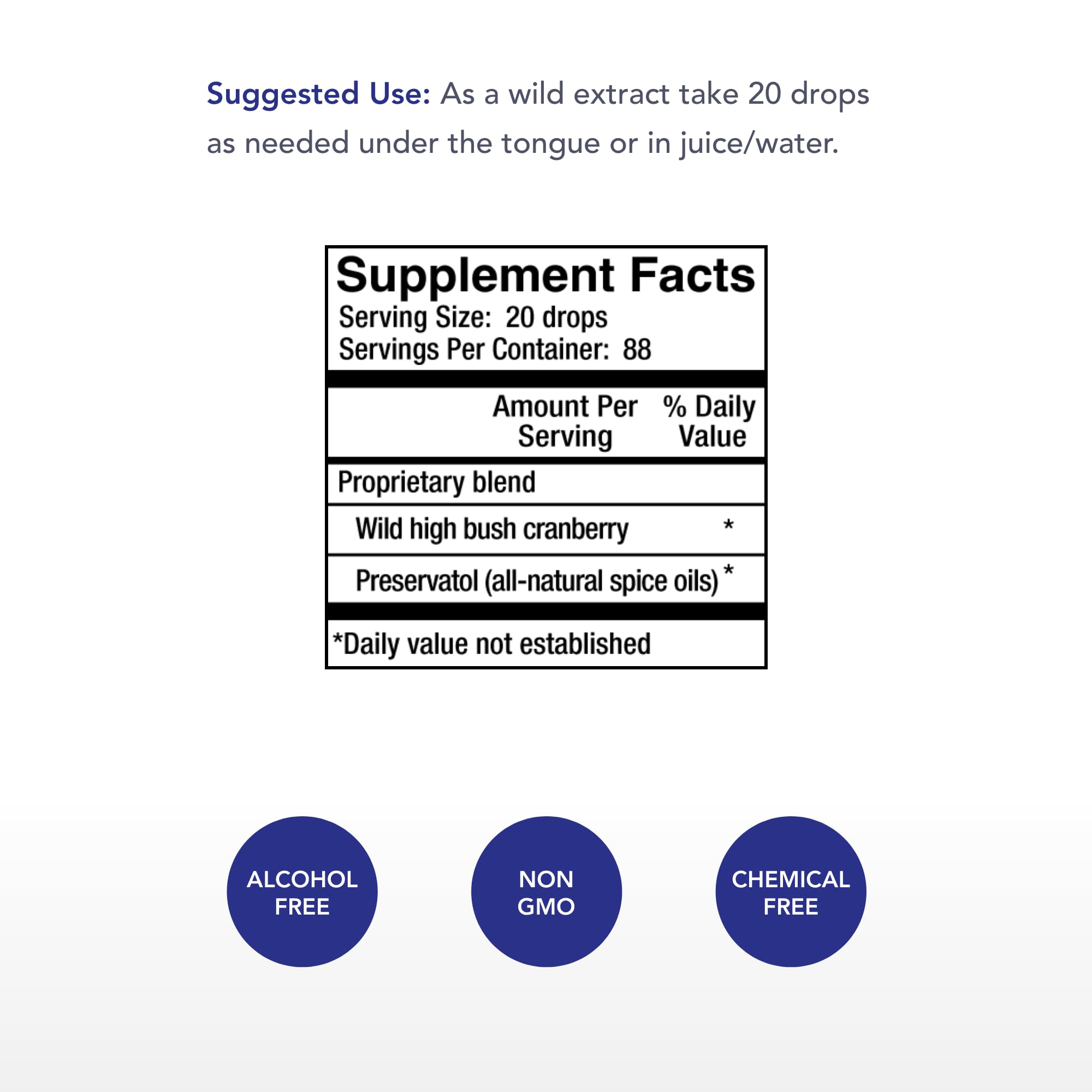 Physician's Strength Kidney-Bladder Protect label closeup shows dosage guidance