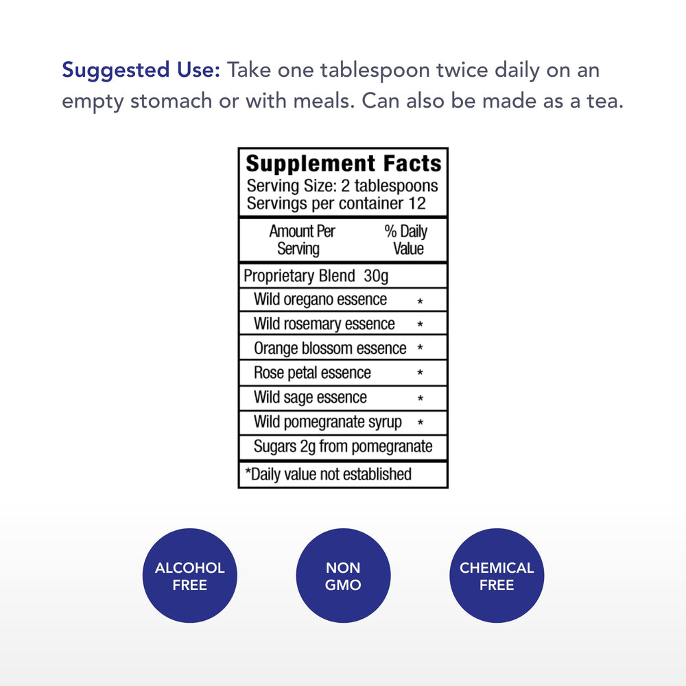 Physician's Strength NeuroAid bottle closeup highlights natural ingredients and pomegranate-enhanced antioxidants