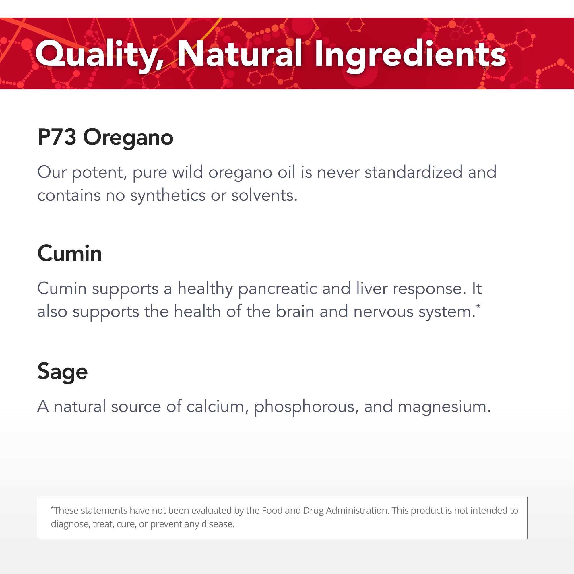 Physician's Strength Orega Slow-Release oil blend visual emphasizing natural delivery to intestines