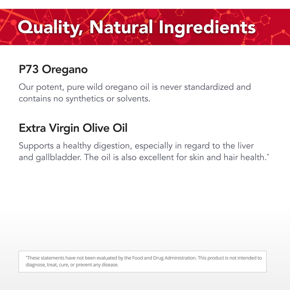 Physician's Strength oregano oil drops steam-distilled purity