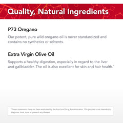 Physician's Strength oregano oil drops steam-distilled purity