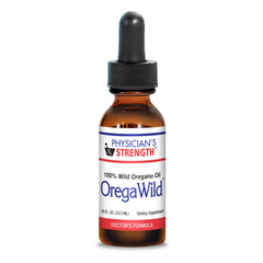 Physician's Strength OregaWild bottle pour for easy daily dosing