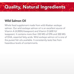 PolarVite label highlighting natural vitamins A and D