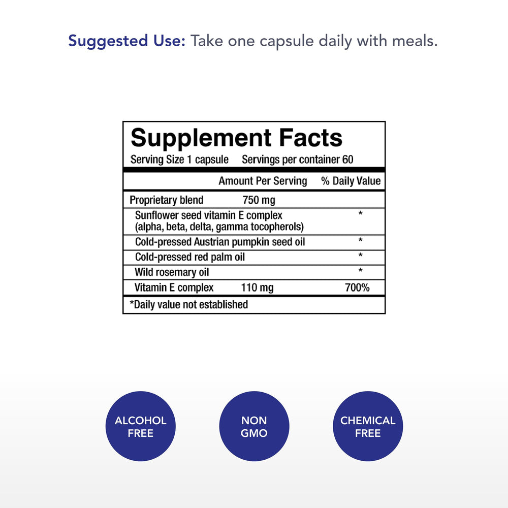 Physician's Strength Power-E capsules are easy to swallow for a soy-free routine.