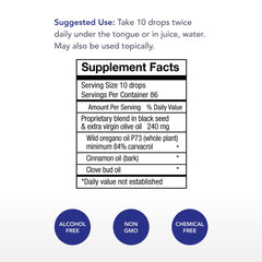 Ultracidal bottle top view showing compact 30 mL size