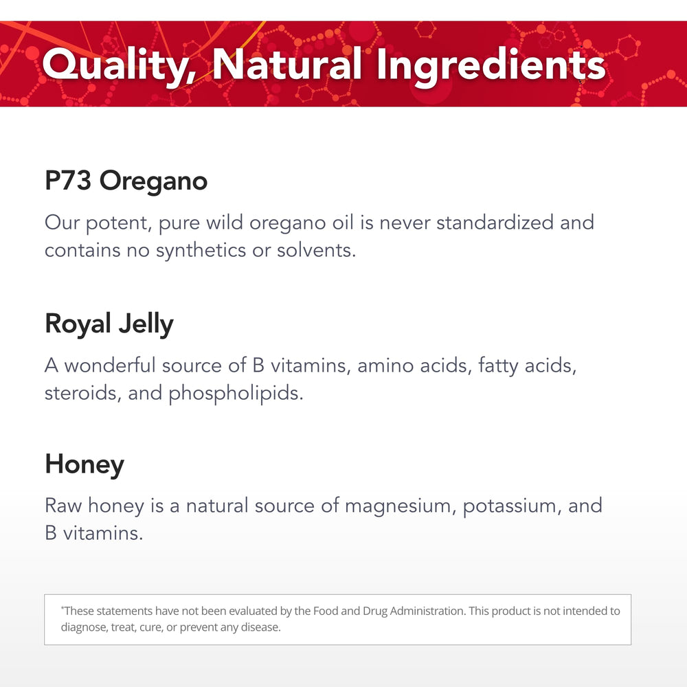 Physician's Strength wild honey ingredient close-up emphasizes deep moisturization