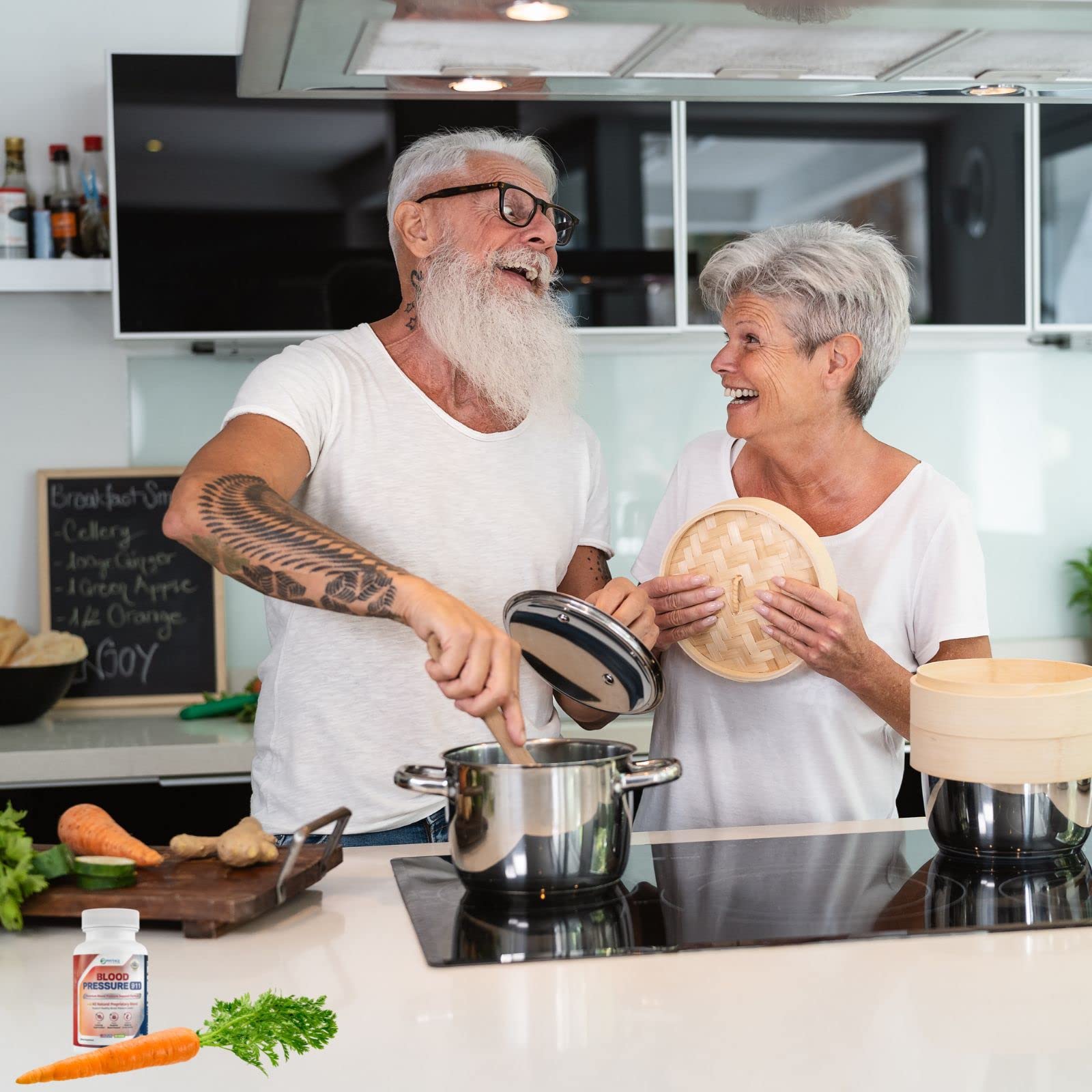 Phytage Labs Blood Pressure 911 use scene suggests calm daily wellness