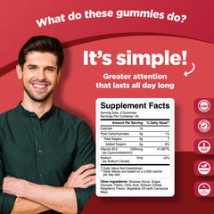 Phytoral Vitamin B12 Gummies non GMO label for clean energy.