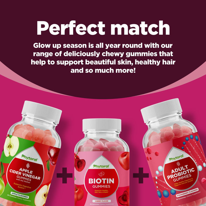 Phytoral Biotin-Collagen gummies USA facility badge image