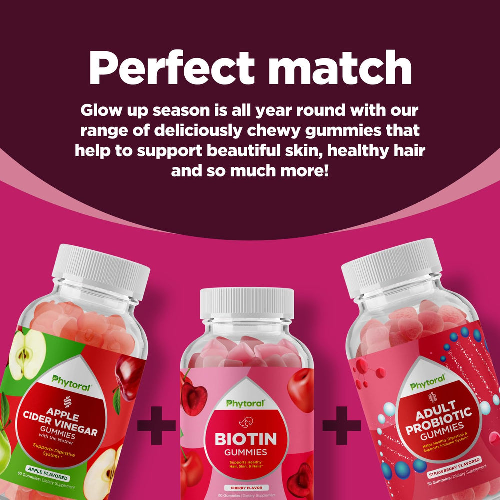 Phytoral Biotin-Collagen gummies USA facility badge image