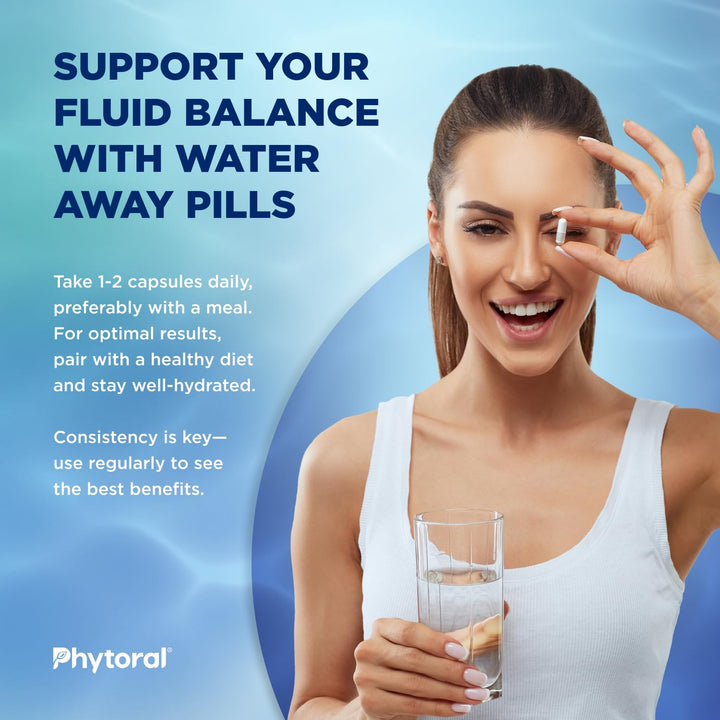 PHYTORAL bottle pouring cap demonstrates easy daily dosing.