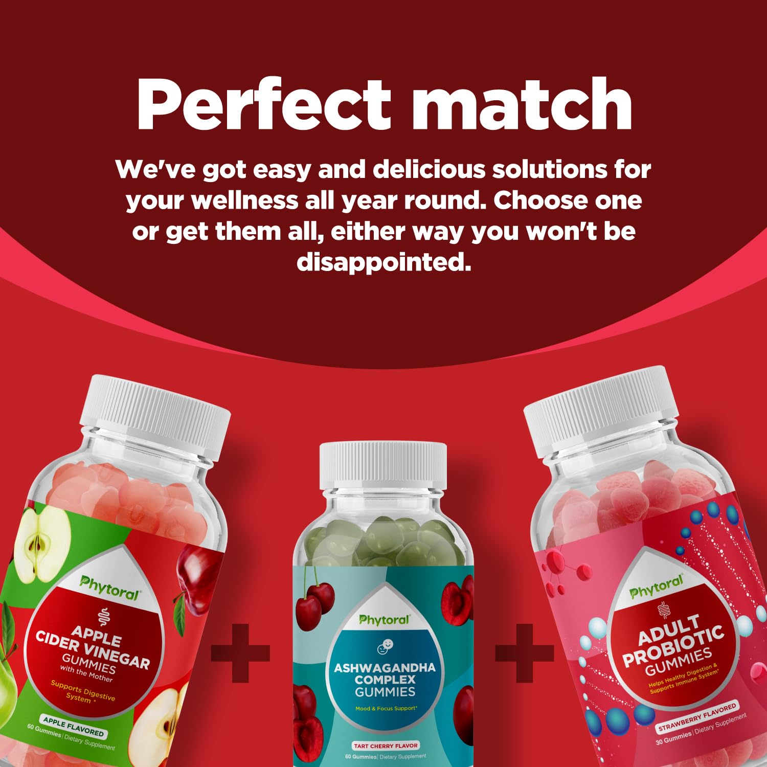 Phytoral daily urinary health routine with cranberry gummies for women.