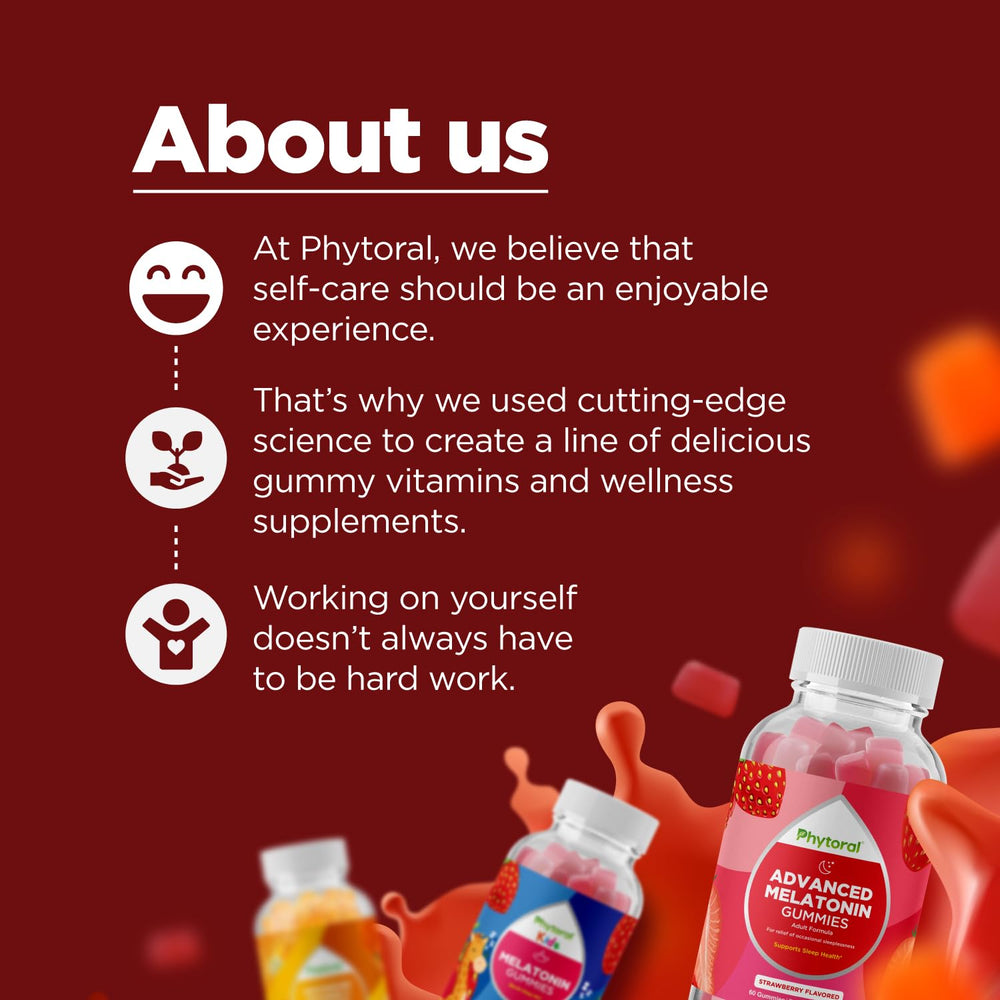 Phytoral USA-made Cranberry Gummies with GMP-testing badge.