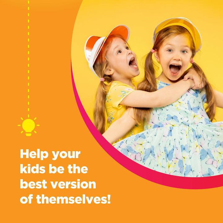 Phytoral Kids Omega DHA Gummies chia oil and algae DHA source imagery.