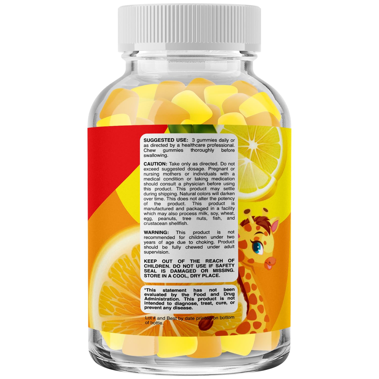 Phytoral Kids Omega DHA Gummies closeup of chews showing tasty, vegan omega 3-6-9.