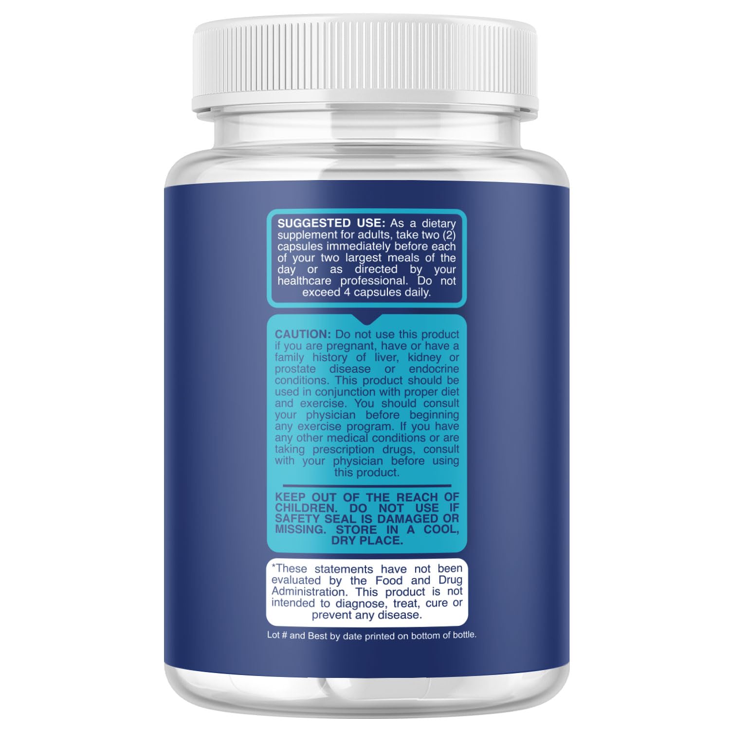 Phytoral White Kidney Bean Extract capsules closeup showing convenient carb-blocking support.