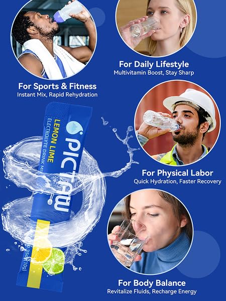 PICTAW packets in gym bag for post-workout refreshment.