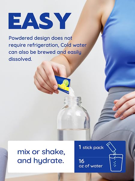 PICTAW single-serve packet dissolving for fast replenishment during activity.