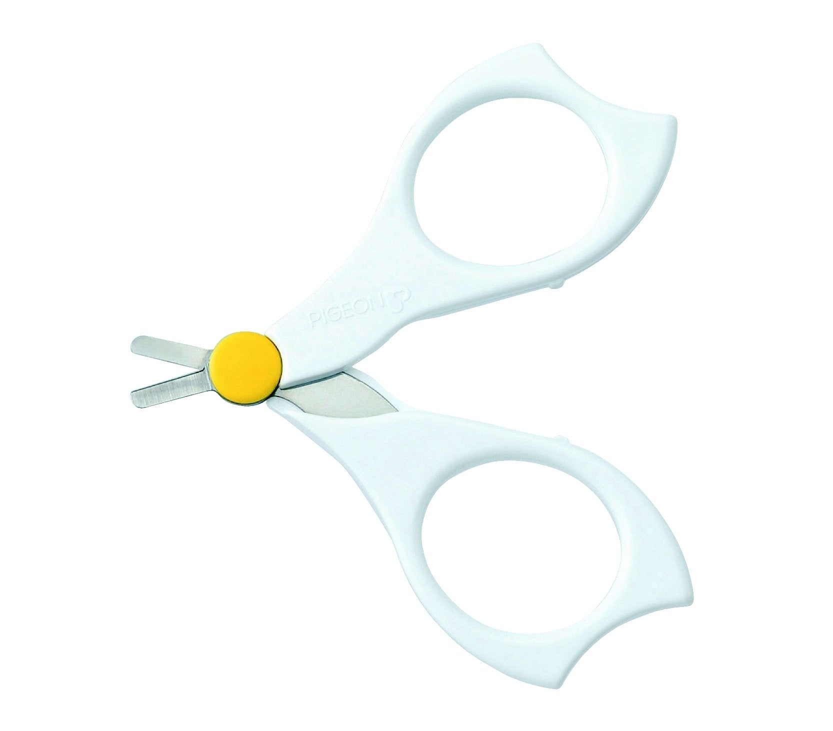 Pigeon nail scissor high-carbon blade detail for durability