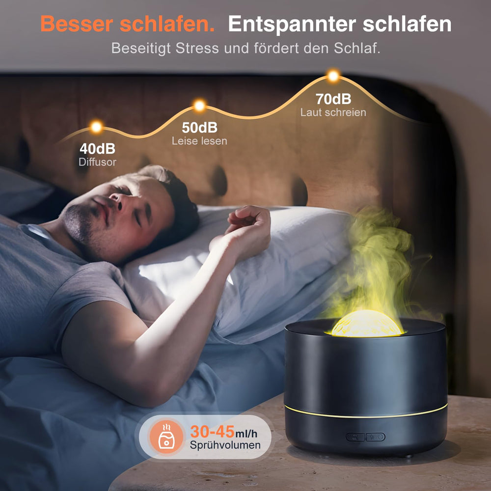 PiKaPiKaP diffuser ultrasonic cool mist for quiet aroma diffusion.