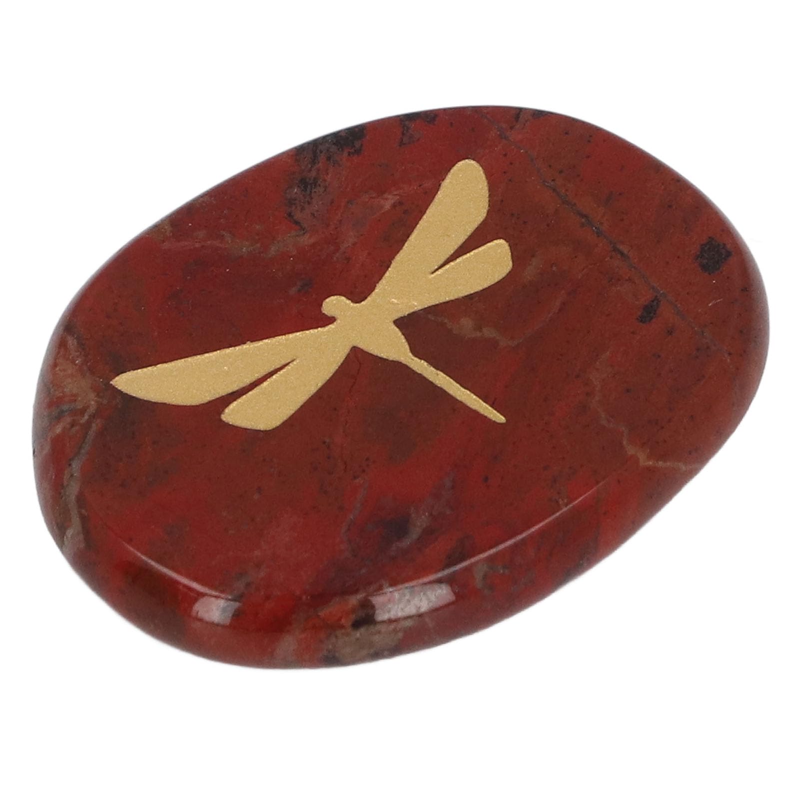 Pilipane worry stone in gold color for durable daily relief.
