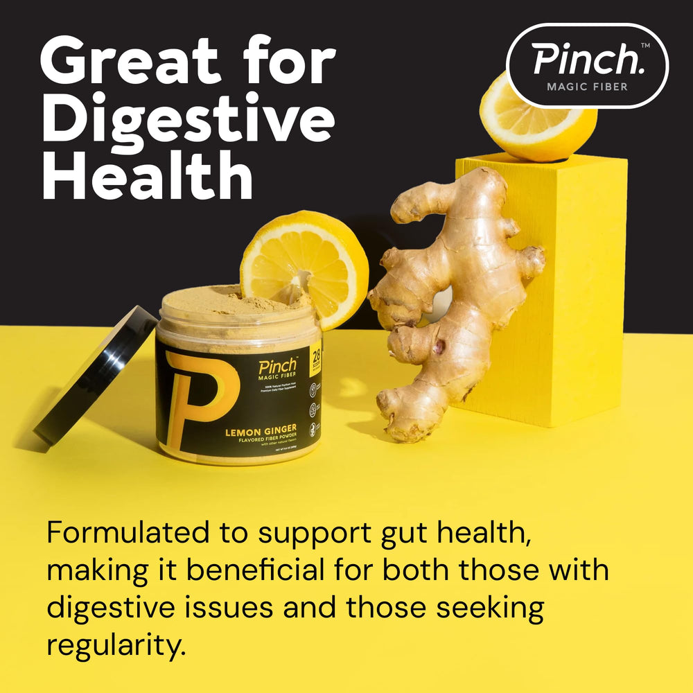 Pinch Magic powder being stirred into water demonstrates easy daily usage.