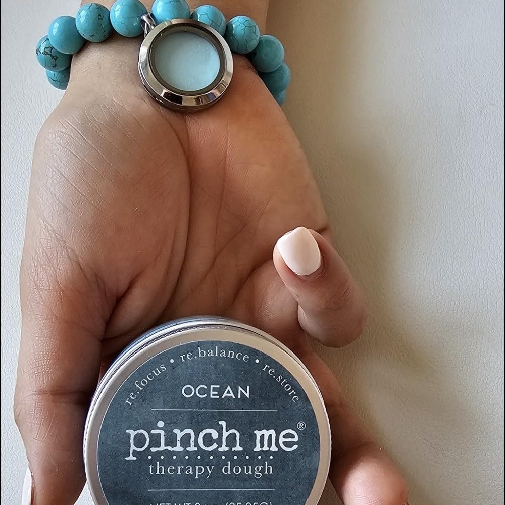 Pinch Me therapy dough texture offers a tactile distraction to rebalance.