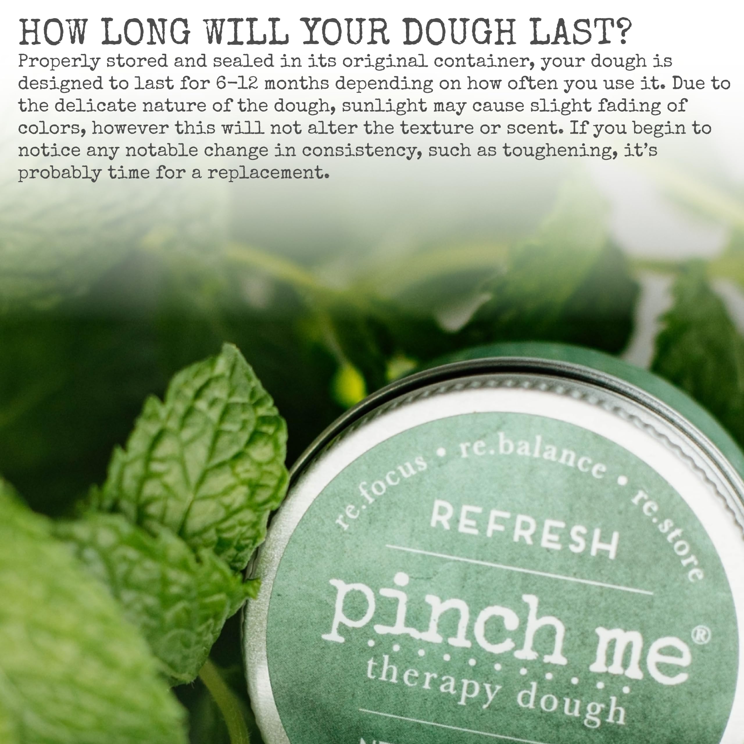 Pinch Me Therapy Dough Beach aroma captured, highlighting coconut, sandalwood, and vanilla scent.
