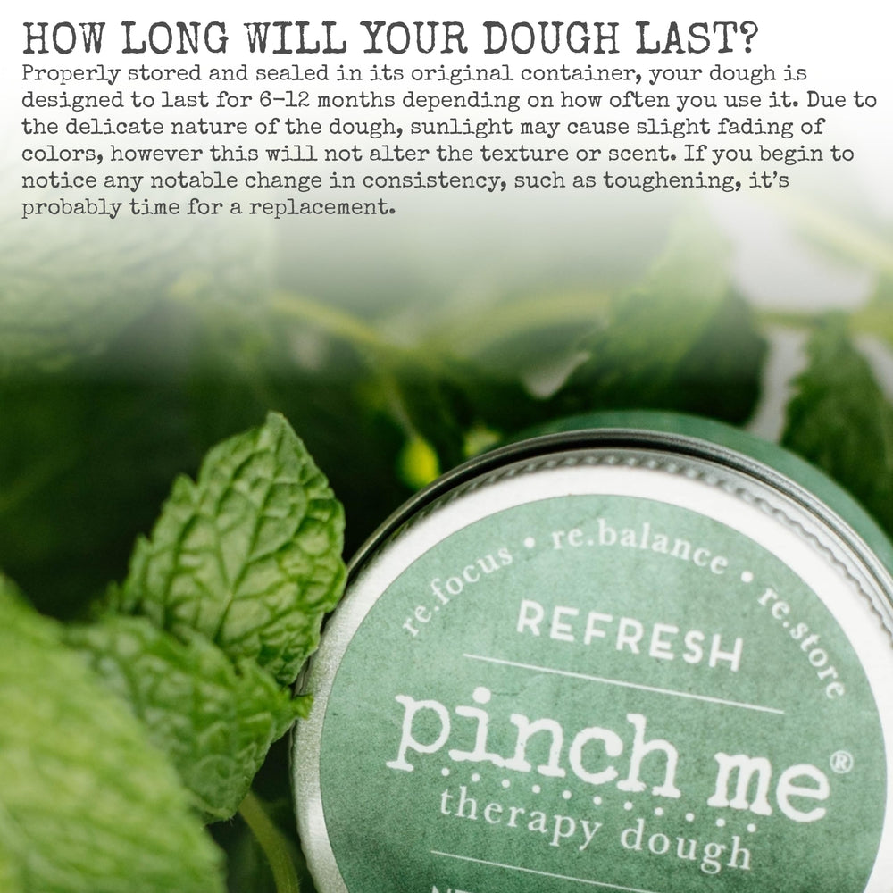 Pinch Me Therapy Dough Beach aroma captured, highlighting coconut, sandalwood, and vanilla scent.