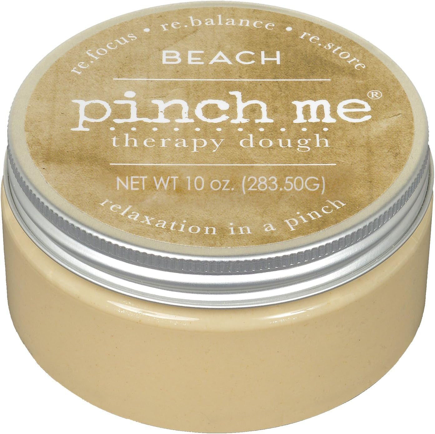 Pinch Me Therapy Dough Beach close-up highlighting texture and calming coconut aroma.