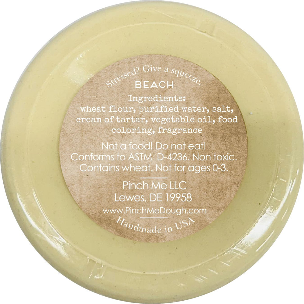 Pinch Me Therapy Dough Beach texture demonstration for tactile stress relief and focus.