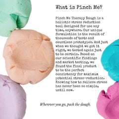 Pinch Me Therapy Dough in hand during exercise to strengthen grip.