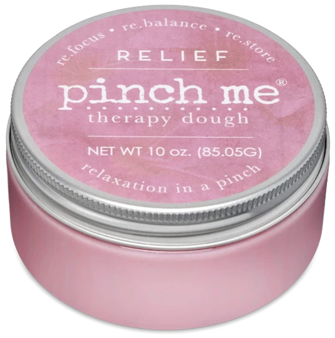 Pinch Me Therapy Dough with vanilla orange scent for calming relief.