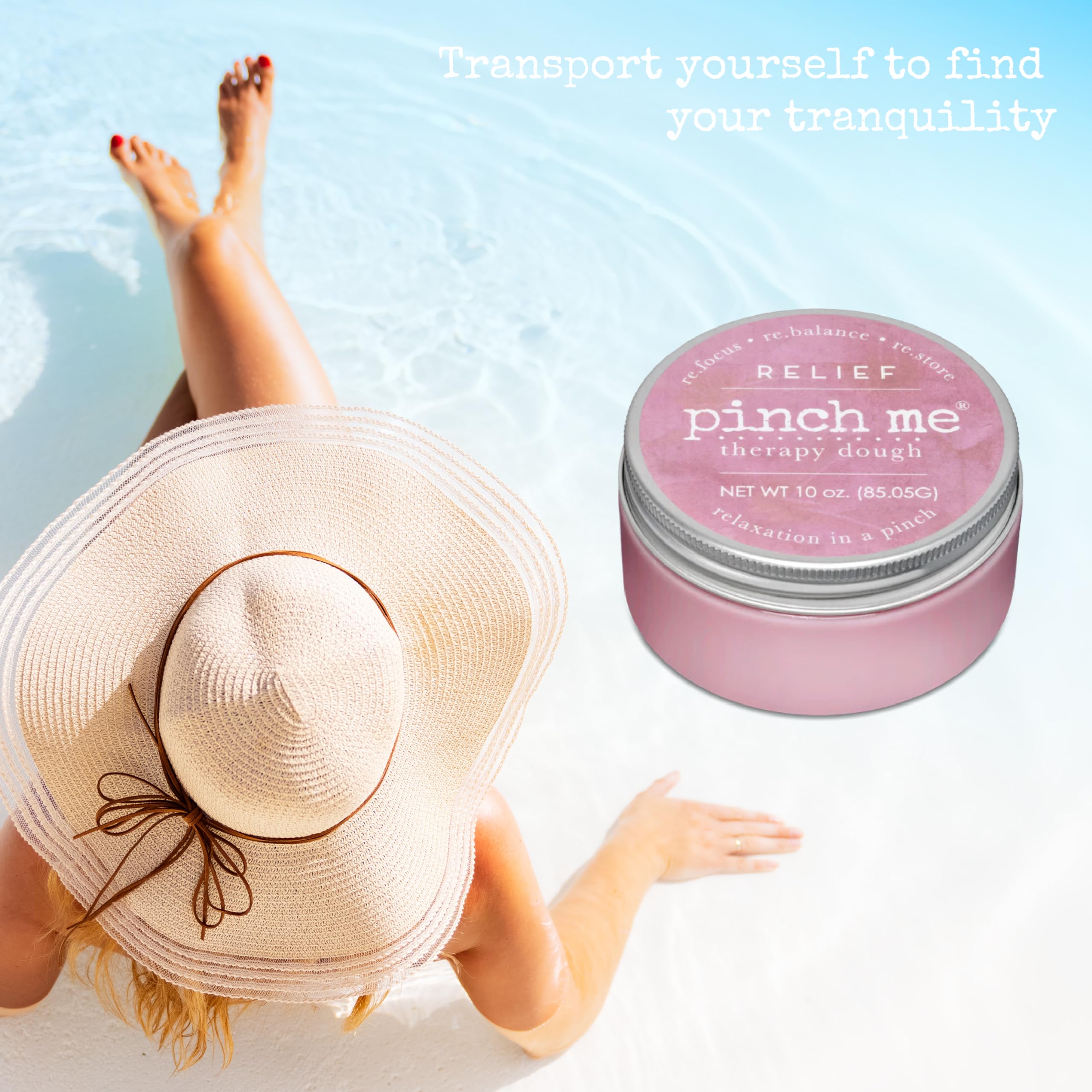 Pinch Me Therapy Dough showing soft, malleable texture for stress relief.