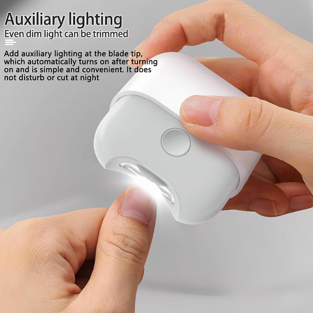 PINjiaju rechargeable nail trimmer with USB-C for quick charging