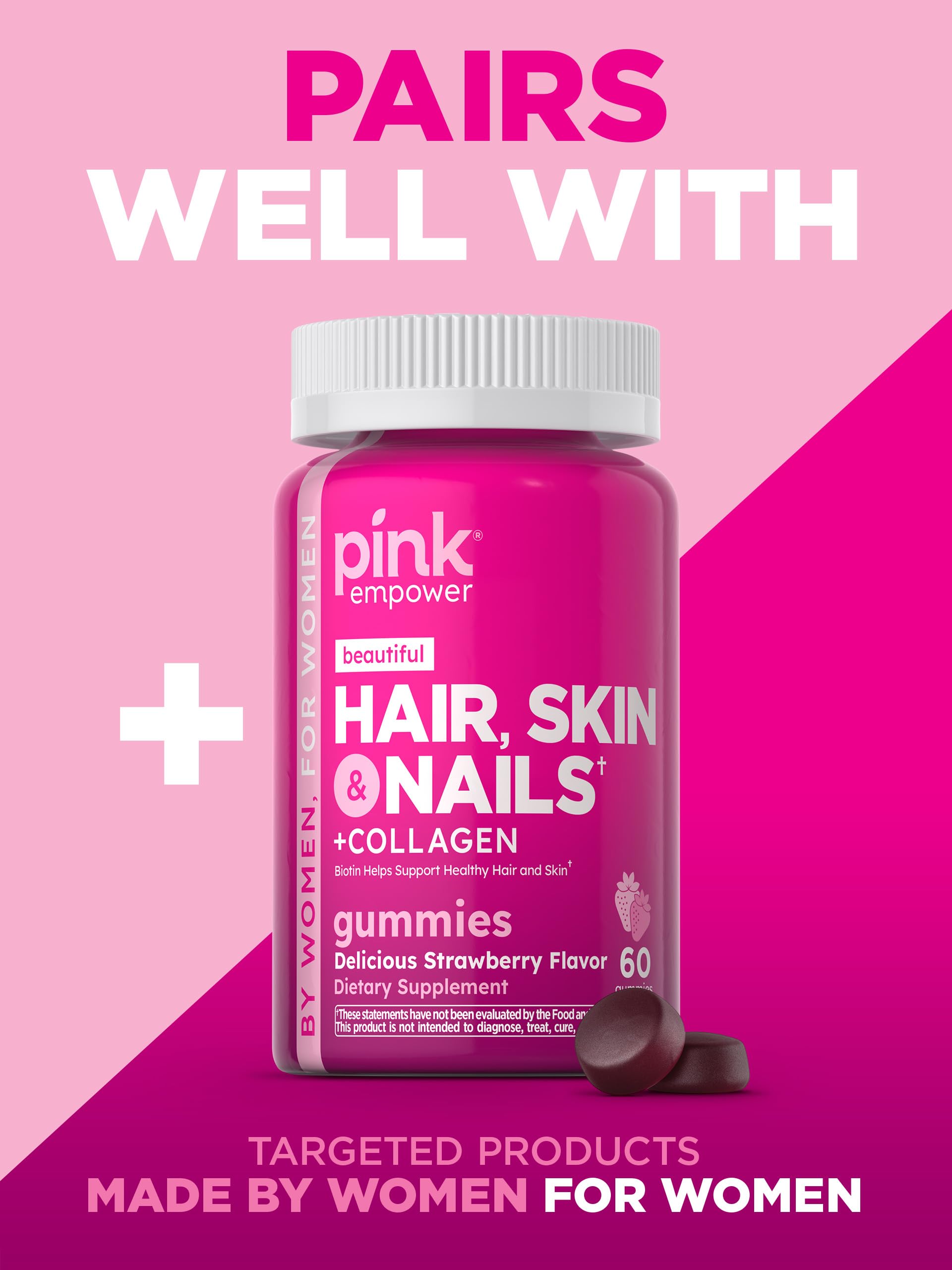 PINK Prenatal Vitamins ingredients featuring DHA and Folic Acid on label