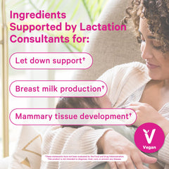 Mom on the go with lactation sweets, quick nourishment between feeds.