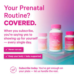 Pink Stork Total Prenatal packaging front image