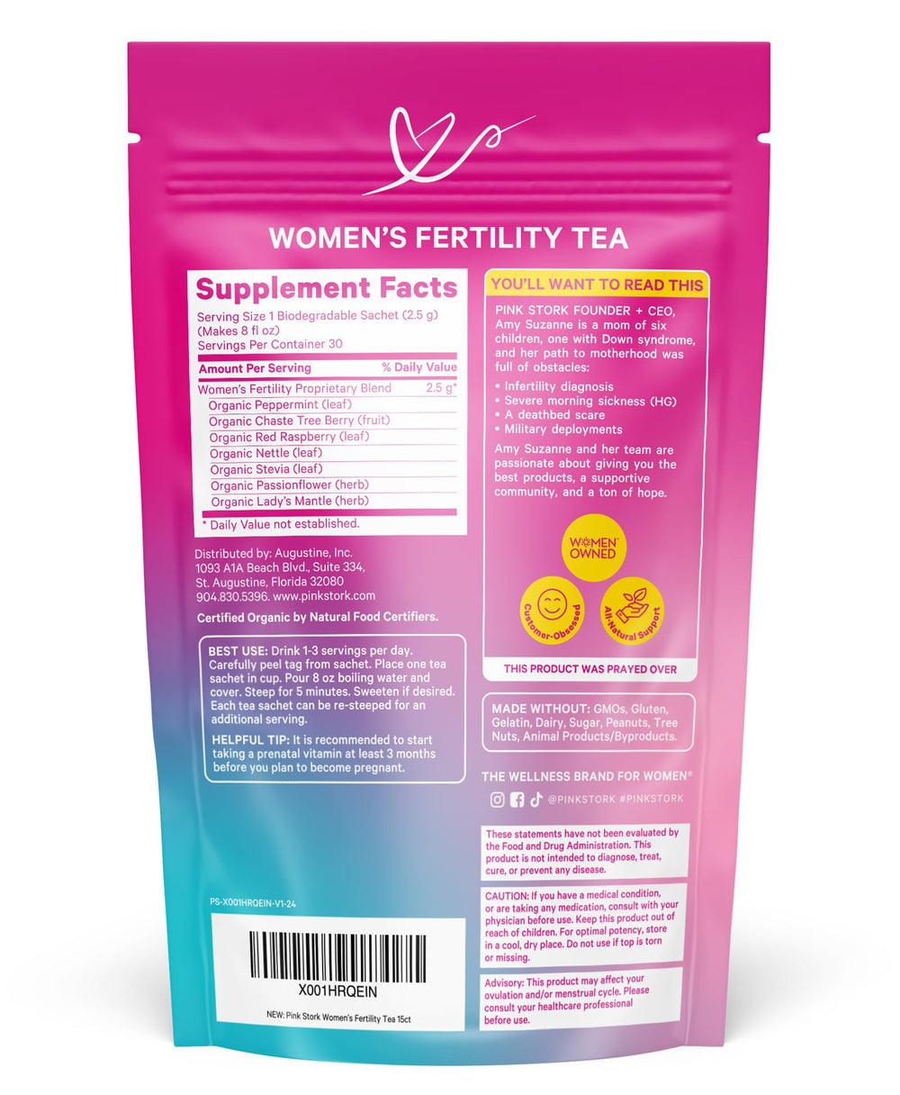Pink Stork, a woman-owned brand supporting preconception wellness