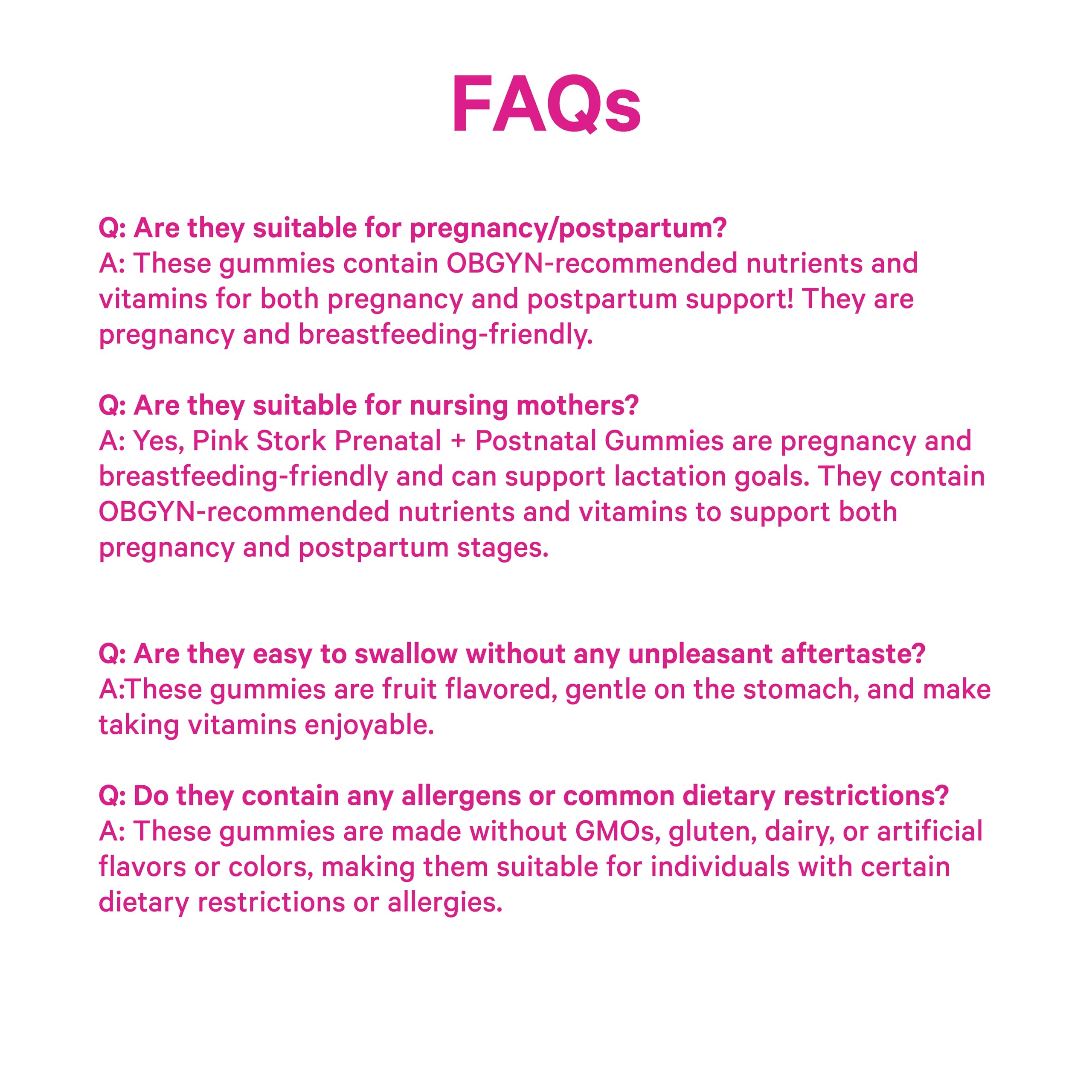 Pink Stork women-owned brand symbolizing trusted motherhood nutrition.