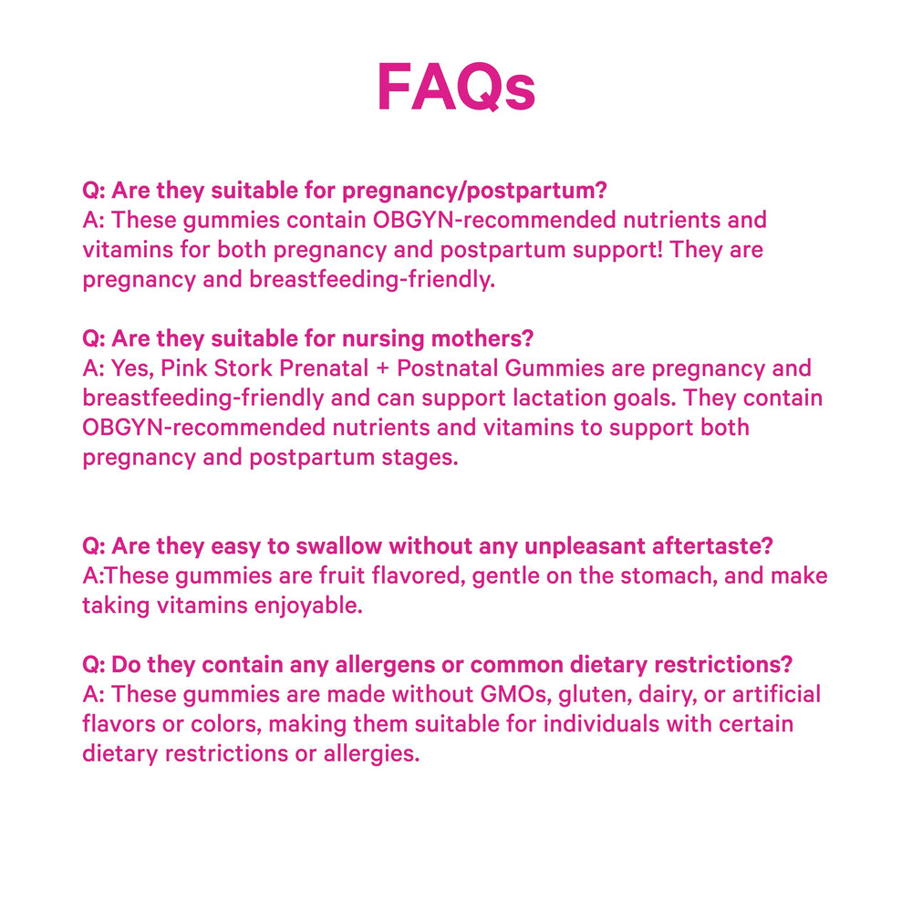 Pink Stork women-owned brand symbolizing trusted motherhood nutrition.