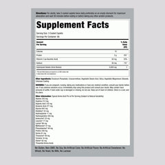 Piping Rock Advanced Athlete Formula caplets close-up for training support.
