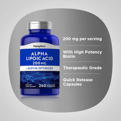 Piping Rock Alpha Lipoic Acid non-GMO gluten-free label