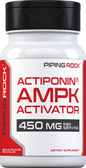 Piping Rock AMPK Metabolic Activator bottle with capsules for daily metabolic support.