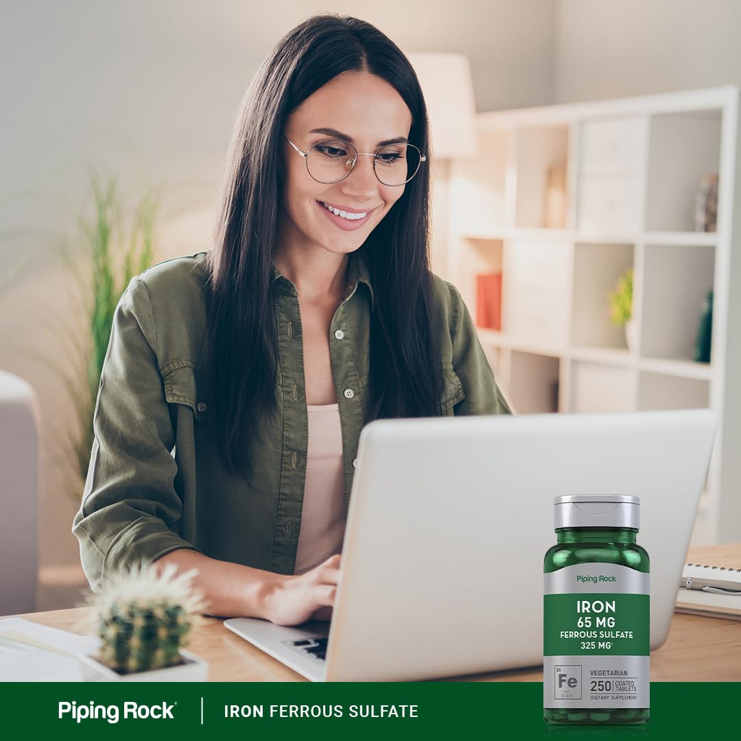 Piping Rock bottle with daily-use pills, easy routine for busy mornings.