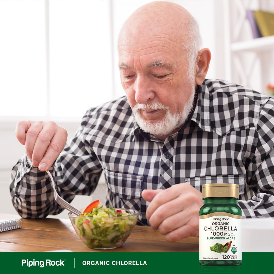 Piping Rock Chlorella lab-tested certificate signaling trusted ingredients