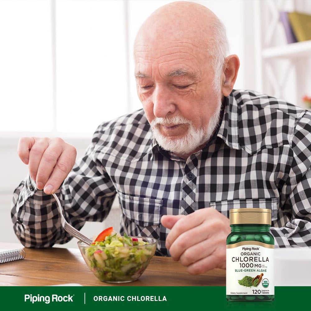 Piping Rock Chlorella lab-tested certificate signaling trusted ingredients